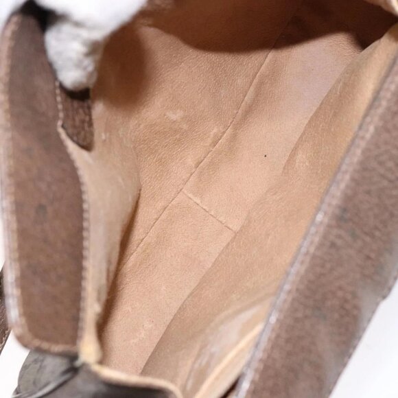 GUCCI GG Supreme Web Sherry Line Shoulder Bag PVC Beige - Picture 12 of 16